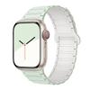 Apple S10 Silicone Magnetic Strap for Apple Watch S9/8/7/Ultra2 with Reverse Buckle, Breathable Design, SE Compatible