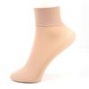 5Pair Autumn Winter Warm Socks Nylon Ladies Girls Solid Color Wide Mouth Thick Silk Ankle Socks For Women Men Short Stockings