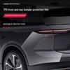 NIO ES6 Vorgeschnittene Unsichtbare TPU Autofolie: Kratzfeste Schutzfolie für Stoßfänger vorne und hinten