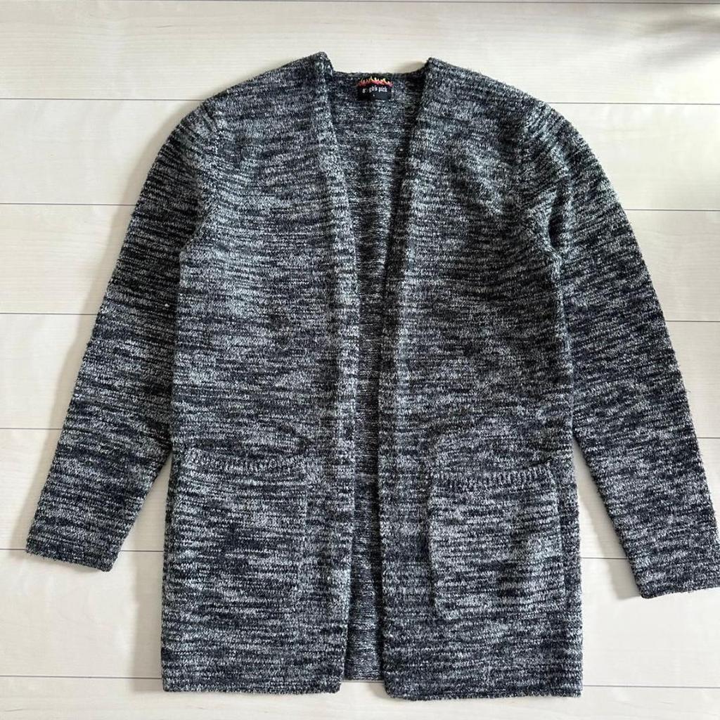 [USED] 8seconds G-DRAGON Cardigan, Dark Gray, Size L