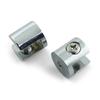 10Pcs Adjustable Zinc Alloy Glass Clip Cabinet Shelf Support Plates Bathroom Glass Holders for Fixing Bathroom Glass