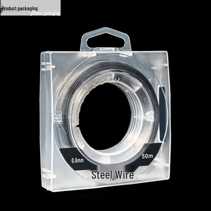 Ultra-Fine Rubber-Coated Steel Fishing Line, Anti-Bite 304 Stainless Steel, for Sea Fishing and Beading, First Gold Small