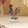 Creative Colourful Fortune Rooster Animal Ornament