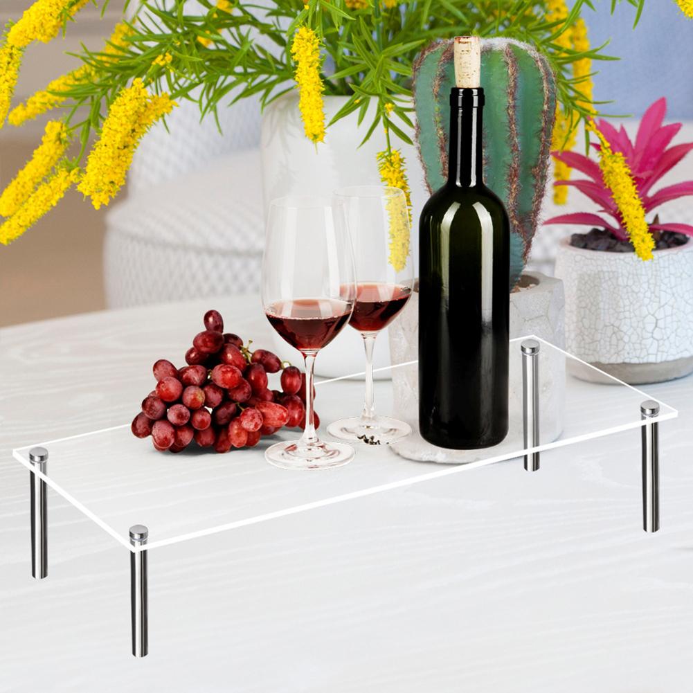 High-quality Practical Brand New Display Acrylic Sturdy Transparent Versatile Stable Dessert Bakery Stand Rack