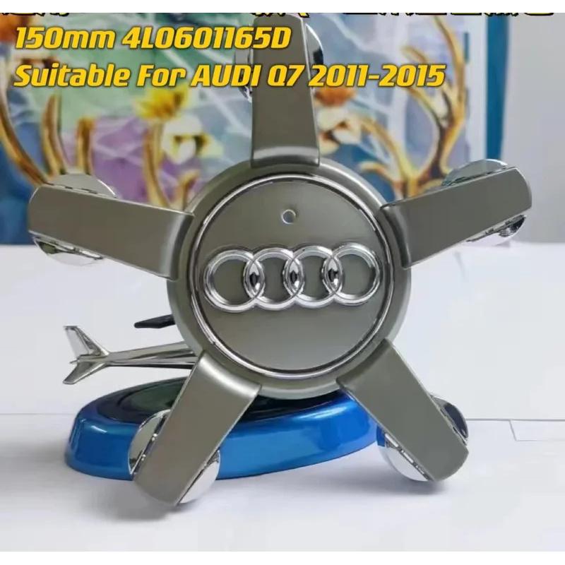 4pcs 150mm Car Styling AUDI Wheel Center Cap Hub Covers Badge for AUDI Q7 2011-2015 Auto Accessories