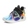 Boys shoes  autumn new children's sports shoes rotary button leather waterproof primary school basketball shoes cool