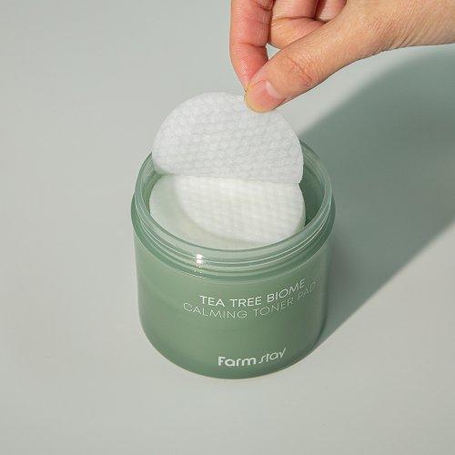 Farmstay Teatree Biome Calming Toner Pad 140ml 70pcs