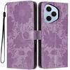 Wallet Case for 400 Pro 5G - Leather/PU, Purple, With Lanyard