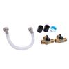RV Water Heater Hose Kit, Diverter Kit with Hose and Valves, Easy Winterizing, Compatible with Most Common RV Water Heaters
