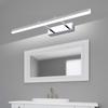 Nordic Minimalist LED Vanity Light, Telescopic Mirror Cabinet, Punch-Free, Three-Color Wall Light for Bathroom