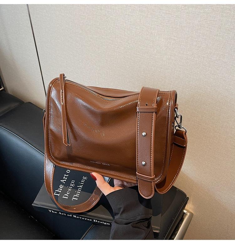 Neue Mode tragbare kleine quadratische Tasche, hochwertige Textur lässige Umhängetasche, Messenger Bag, Damen