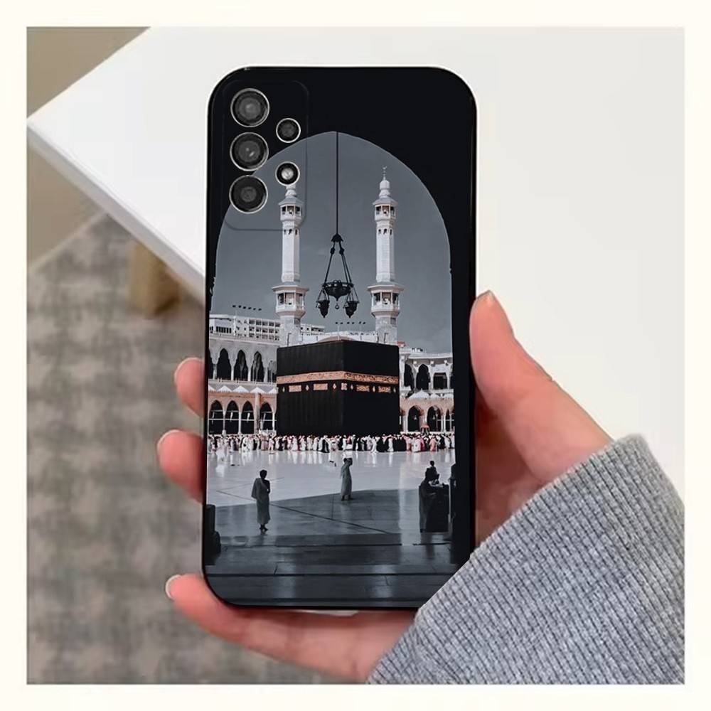 

Pilgrims in Mecca Cover Case For Samsung S10,Plus,S9,Ultra,S24,S21,S20,S23,FE,S22,S25,Lite,Soft Silicone Black SamsungS24ULTRA