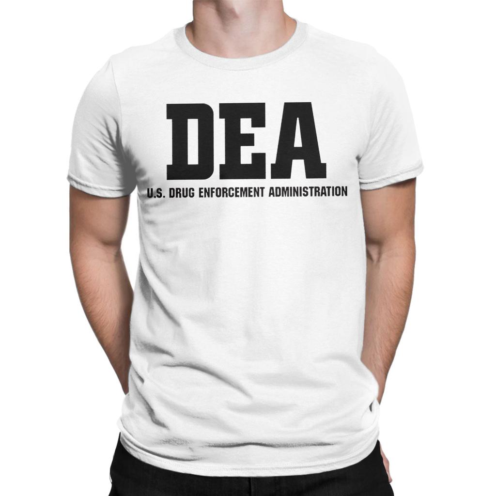 Vintage DEA Special Agent US TShirts Men Women Crew Neck Pure Cotton T Shirts  Short Sleeve Tees Adult Tops