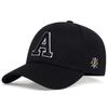 Unisex Letter Embroidery Stitched Stitching Baseball Cap Spring And Autumn Adjustable Snapback Hat Adjustable Casual Cap Sunscreen Hat
