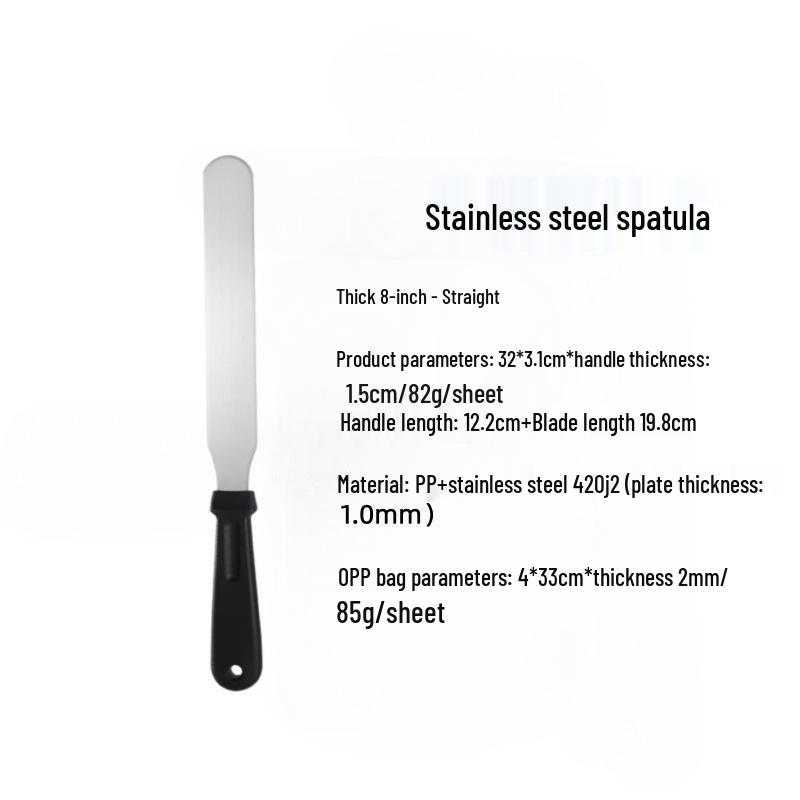 Wheat Straw Spatula & Cake Scraper Set