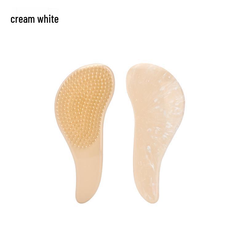 Compact Anti-Static Magic Massage Comb for Hair Styling and Straightening - Anti-Hair Loss, Fluffy Design, Non-Knotting, Portable, and Gentle on Hair