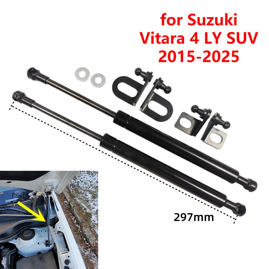2Pcs for Suzuki Vitara 4 LY SUV Petrol Model 2015-2025 Front Engine Bonnet Hood Gas Struts Lift Support Rods