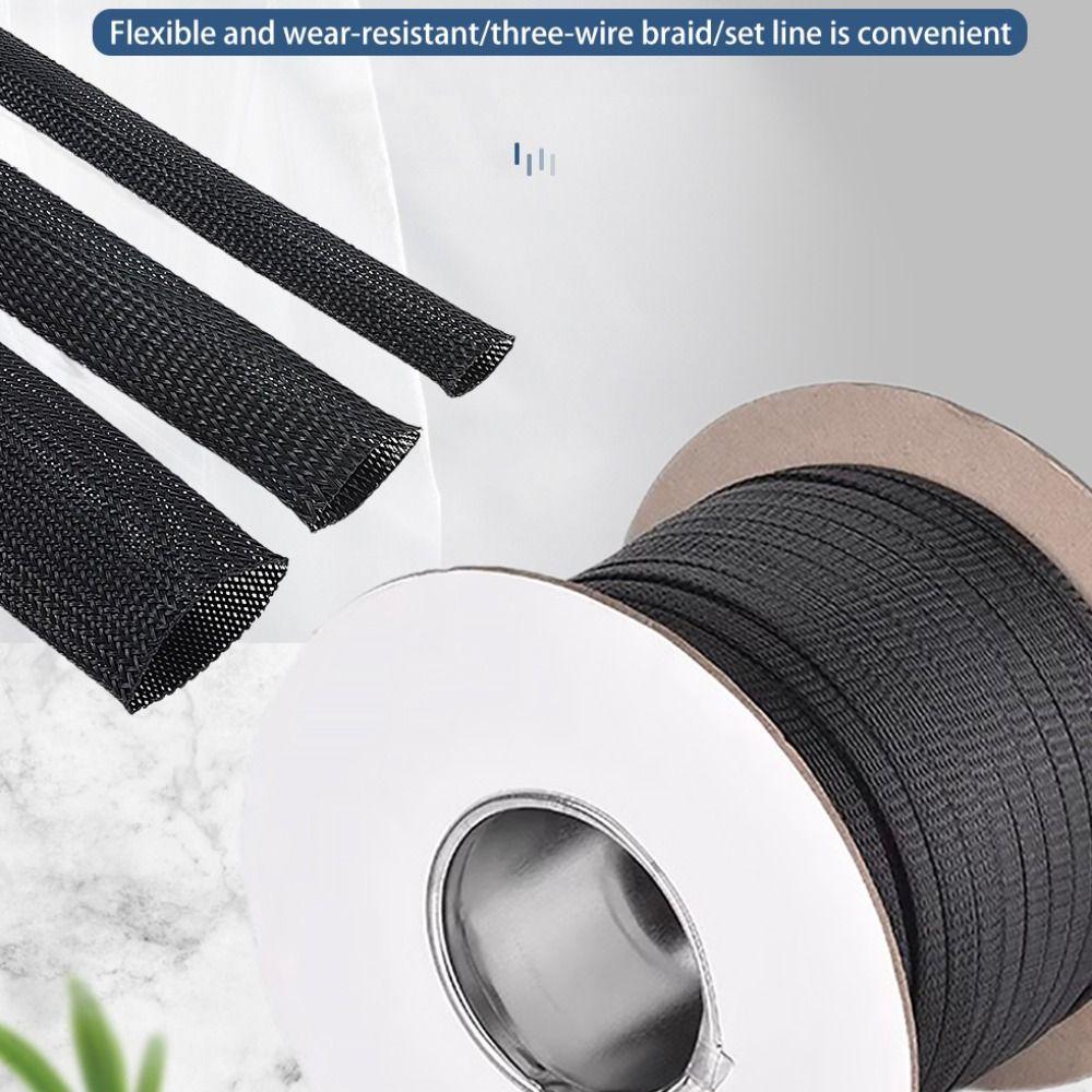 4Pcs Sheath Protector Cable Cord Cover 50cm Length Wire Sleeving Tight Cable Sleeve  Keyboard Cable