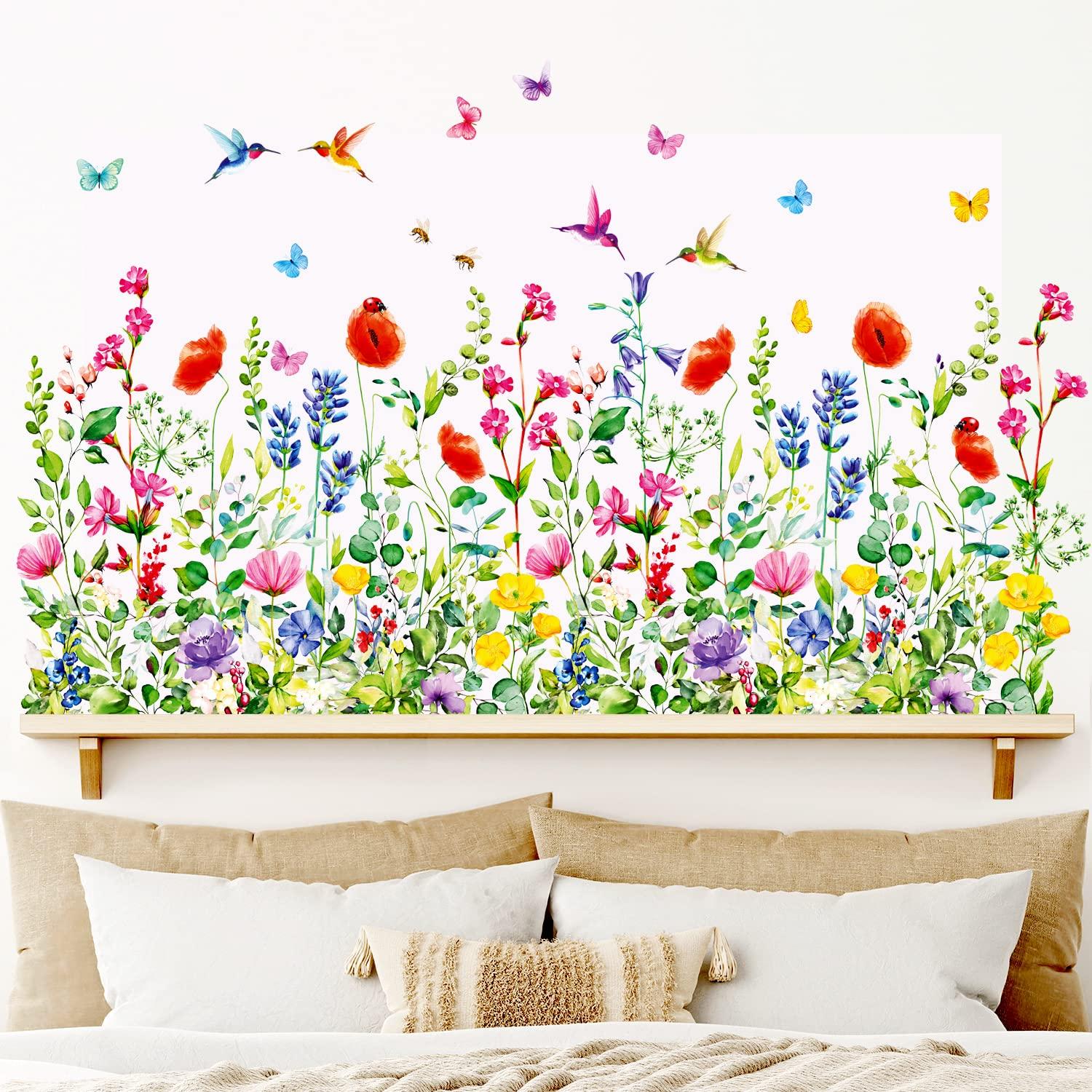 

DECOWALL Garden Flower Wall Sticker Decorate for or Room SG-2114 - Kindergarten, Nursery, Children s