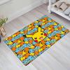 Pikachu Carpet Rug for Living Room Bedroom Home Sofa Decoration,Kids play Non-slip Floor Mat