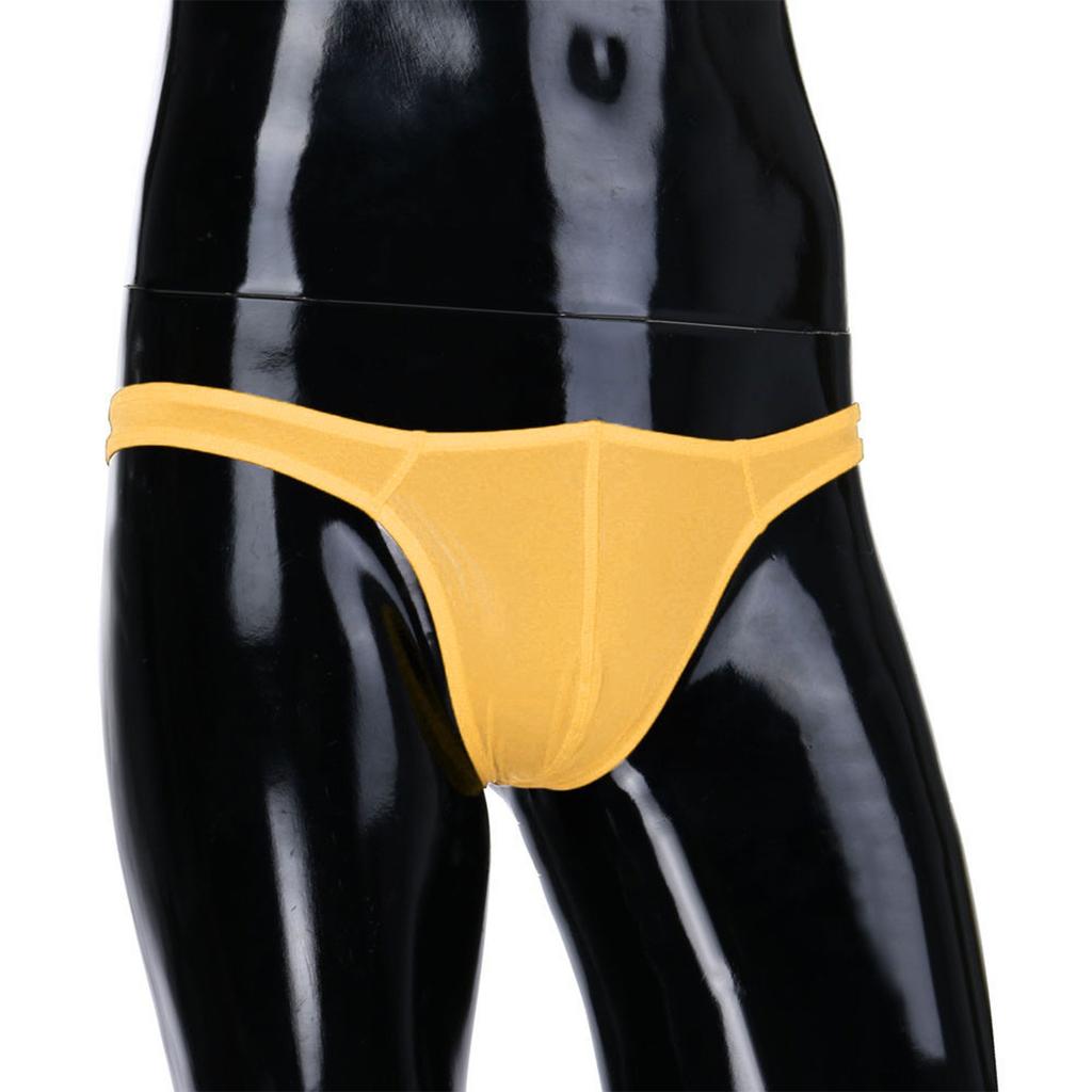 Men's Low Waist Breathable Underwear Ice Silk Fabric Soft Comfortable Stretchable Design for Daily Wear and Active Use