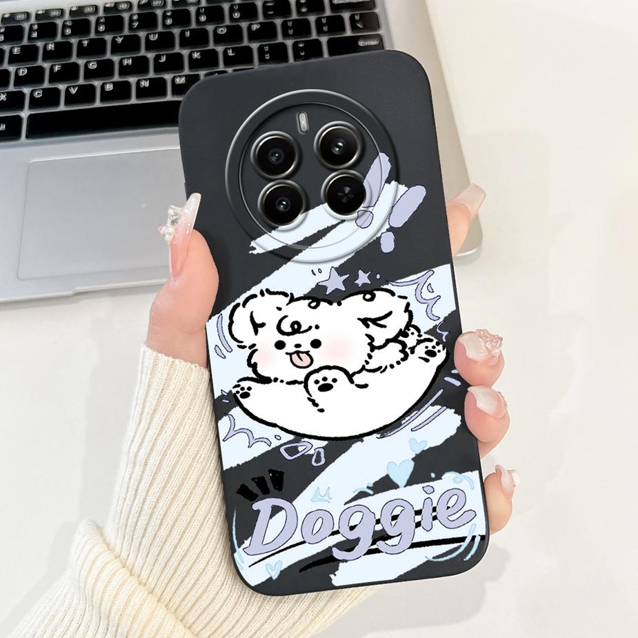 For Realme 12 Pro Plus Case RMX3840 Cute Cartoon Cover Soft Silicone Phone Case For Realme 12 Plus 12X Realme12 Pro + Bags Shell