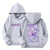 Women's Hooded Gradient Printed Long Sleeved Sweatshirt Loose Women's Sweatshirt  Sweatshirt