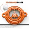 For 2014-2023 KTM 1290 Super Duke R/GT Transparent Oil Filter Cover for KTM 1290 Super Adventure R S T 1290 SAR SAS 2013-2024
