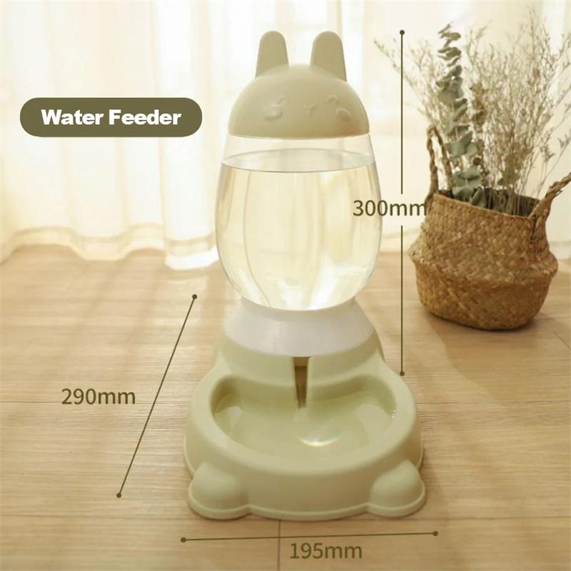 

Классическая автоматическая кормушка для домашних животных, поилка для собак, поилка для кошек, кормушка для котят, бутылка для хранения зерна, аксессуары для домашних животных