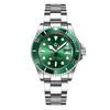 მამაკაცის მწვანე Submariner Date უჟანგავი ფოლადის საათი – მაღალი კლასის მინიმალისტური, წყალგაუმტარი, მბრუნავი ბეზელი, სტუდენტური სპორტული დიზაინი