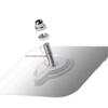 Lantuan Punch-Free Bathroom Tissue & Roll Paper Holder