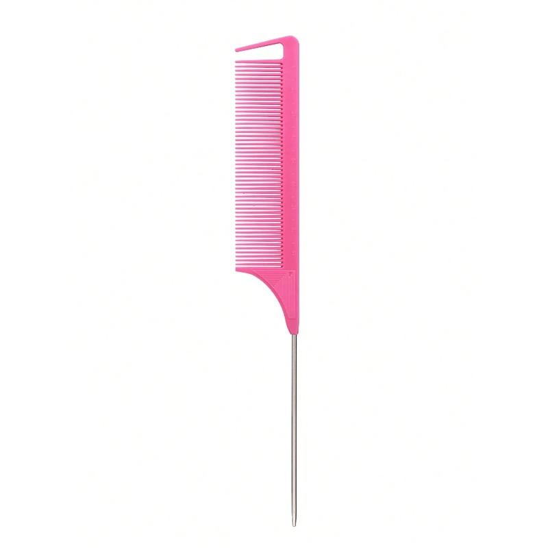 Stainless Steel Pointed Tail Hair Professional Hair Comb Hair Brush Salon Hair Styling Tool Hair Comb Special for Real Hair Wigs