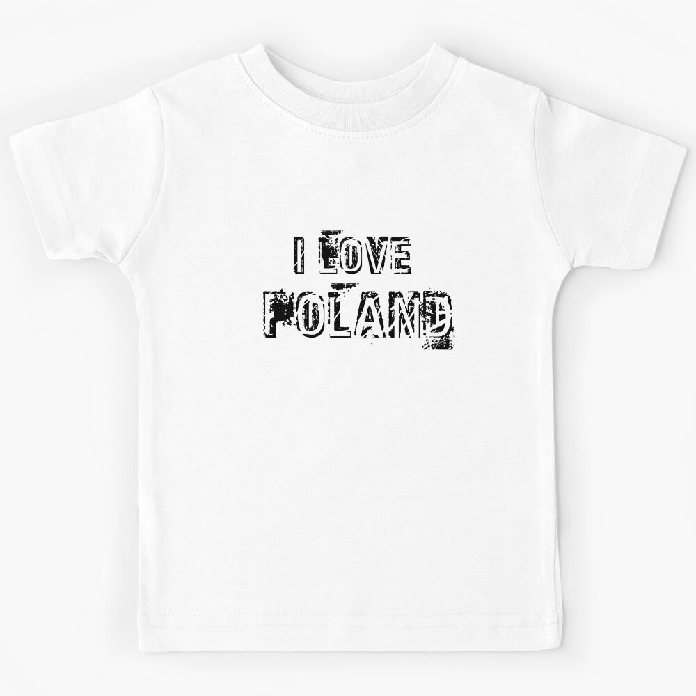 I love Poland Kids T-Shirt 100