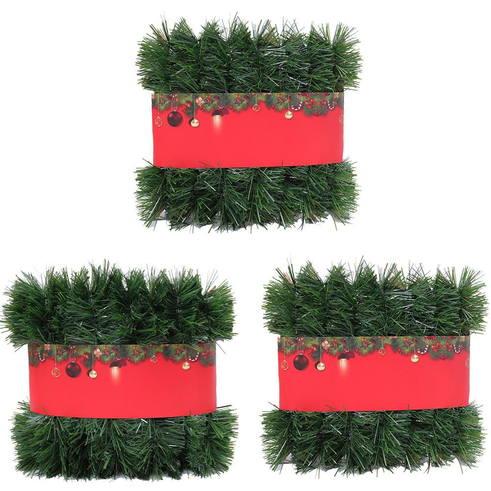 Festive Decor Artificial Christmas Wreath Christmas Celebration 10m Artificial Elegant Style Lightweight Design