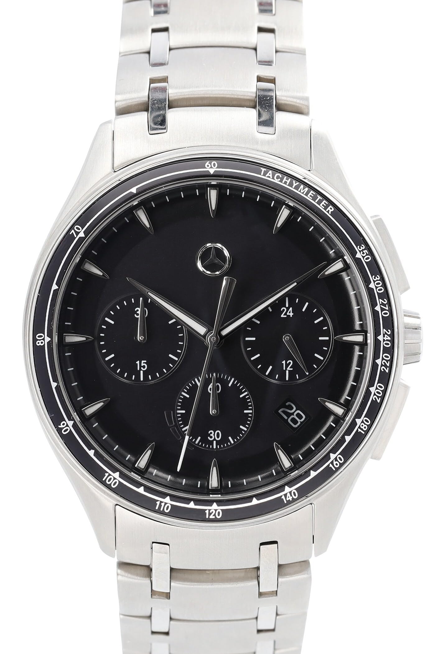

[Mercedes-Benz Collection] Genuine Men s Watch Chronograph Business Solar