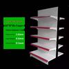 Reinforced Multi-Layer Display Rack for Snacks, Stationery, and Convenience Items - Single/Double-Sided for Supermarkets and Pharmacies