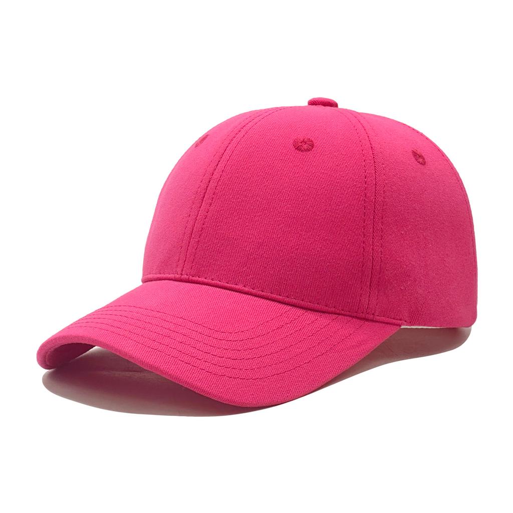 Solid Baseball Cap Men's Women's Casual Simple Snpaback Cotton Hats Sun Protection Visor Hat