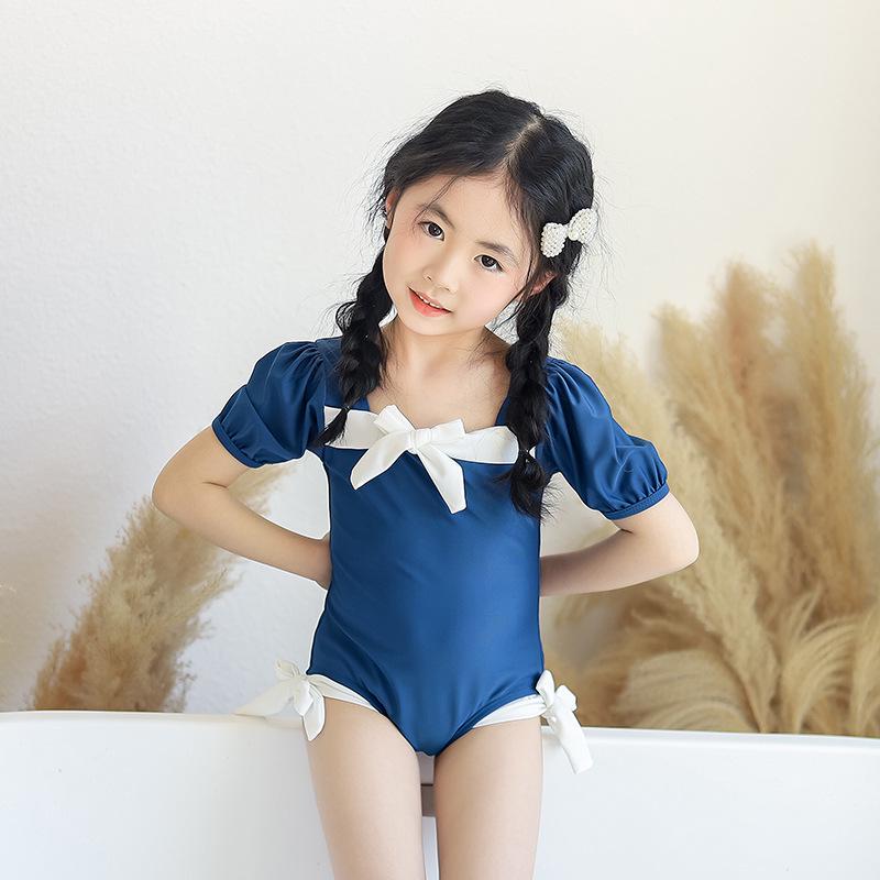 

New Girls Puff Sleeve Princess Swimwear - Cute and Fashionable Infant Swimwear 2XL