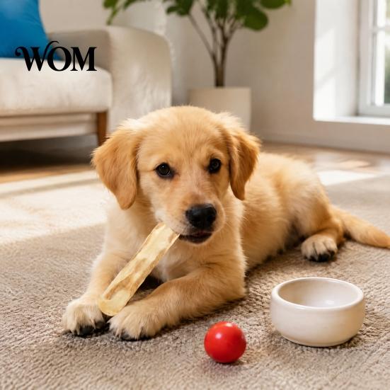 Hard Wood Chew Sticks for Puppies Coffee Dog Stick, Puppy Teething Toy, Safe Dental Care Dogs Natural Health Toy Aggressive Chewers Stick