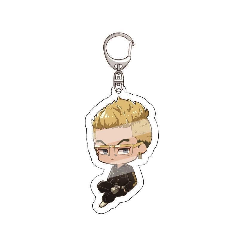 Keychain Tokyo Revengers Keyring Manjiro Ken Takemichi Hinata Pendant Atsushi