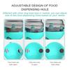 Hundefutter-Spielzeug Tumbler Slow Food Spender Haustierfutterspender Hunde Interaktives Training Für Kleine Mittelgroße Hunde Katzen