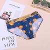 Printed Men's Underwear Loose Men's Triangle Pants Breathable Cotton Men's Large Triangle Pants