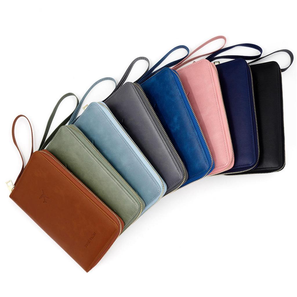 Passport Holder, Multifunctional Passport Wallet, Men's And Women's Travel Wallet, ID Card Storage Bag, Travel Wallet Protective Cover