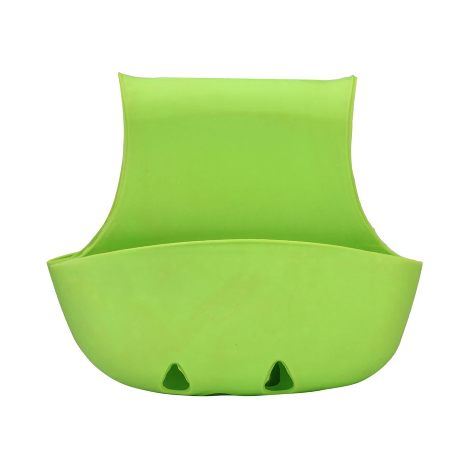 

Двойная раковина Caddy Saddle кухонный органайзер для хранения губки подставка для инструментов One Size зелёный