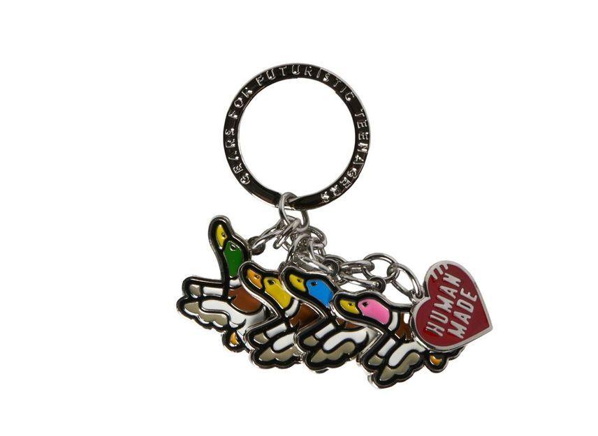 HUMAN MADE FLYING DUCK KEYRING Silver One-Size