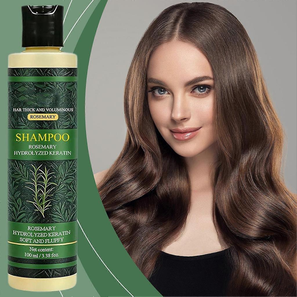 Organic Rosemary Hair Growth Shampoo for Thickening & Strengthening, Promotes Healthy Hair Growth for Men & Women