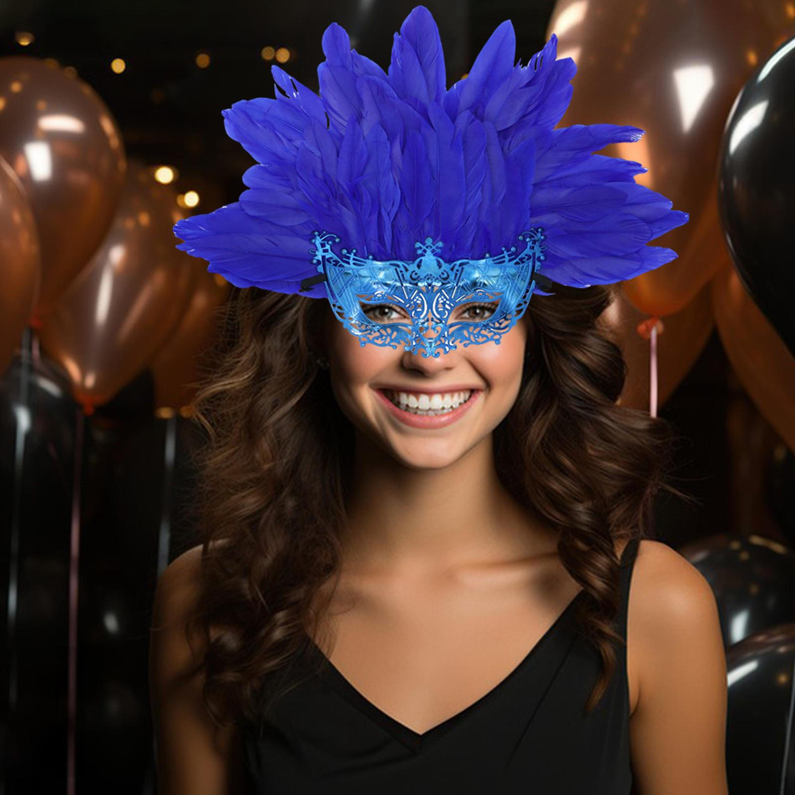 

Half Costume Accessories for Cosplay Stage Performance синій