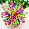 Magic Telescopic Ball for Kids Adults Expandable Deformable Sensory Fidget Ball Colorful Plastic Hand Exercise And Anxiety Relief