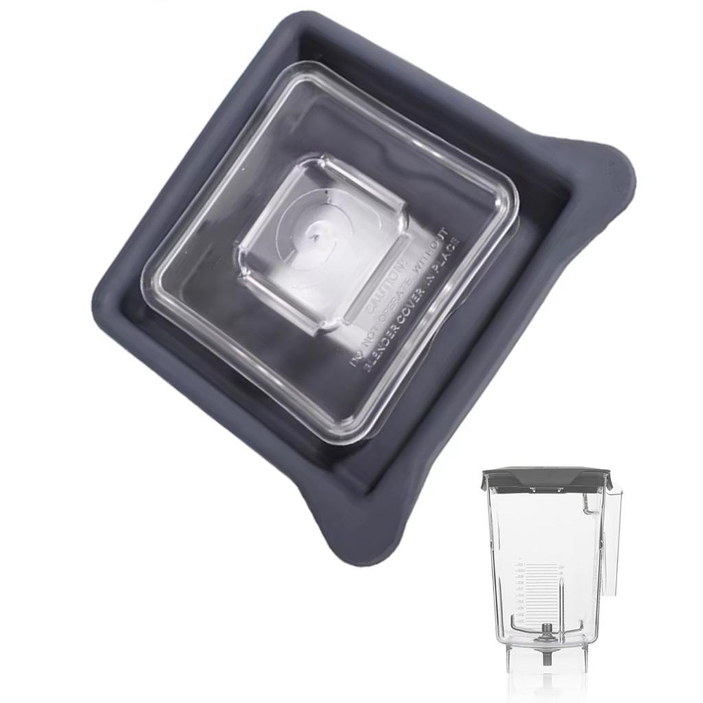 Blender Jar Cover Heat Resistant Plastic Blender 4 Side Jar Lid Pressure Relief Cover Dishwasher Safe Enduring