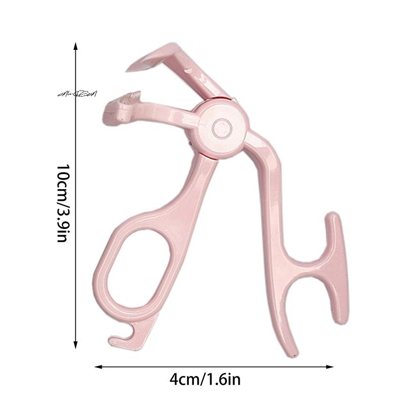 Wide-Angle Portable One-Clip Eyelash Curler Comb Tooth Lashes Styling Tool Easy to Operate Enlarges Eyes Partial Curler